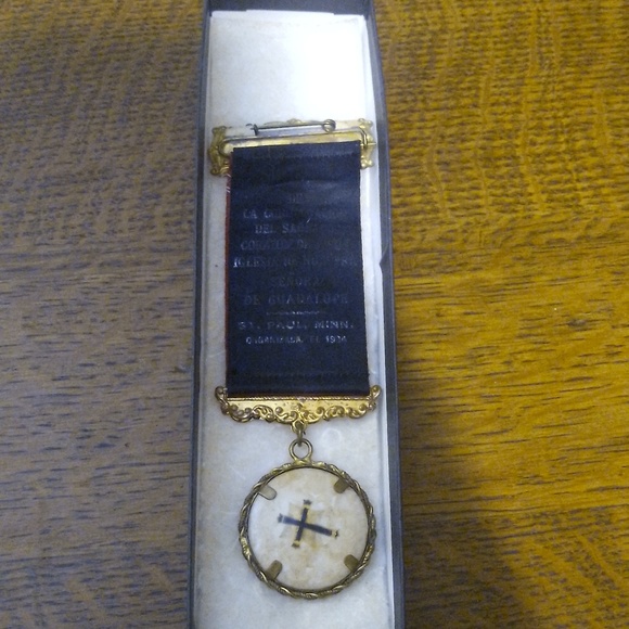 Vgt 1934 religious ribbon Medal - Picture 2 of 2